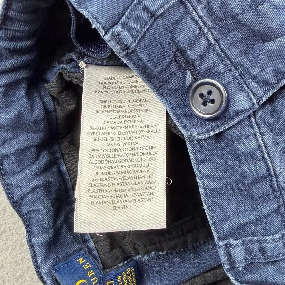 Polo Ralph Lauren Toddler Navy Chino Shorts
